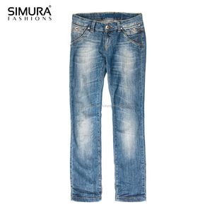 Nouveau design tendance, jean skinny streetwear à la mode, spandex/coton, durable, séchage rapide, jean pour femmes, boutique en ligne raisonnable - Product Image 5