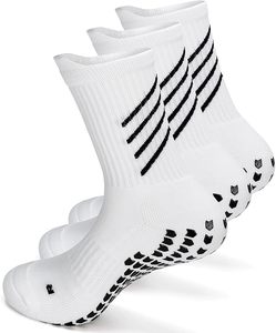 Anti Slip <b>Grip</b> Soccer <b>Socks</b> Breathable Crew Athletic <b>Socks</b> Custom Logo Sports <b>Socks</b> for Men Teens - Product Image 4