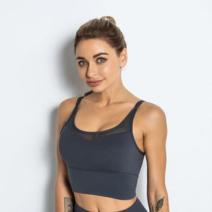 Sujetador Deportivo para Mujer con Logotipo Personalizado, de Alta Sujeción, para Gimnasio, Entrenamiento, Running, Yoga, Fitness, Suave, Cómodo, Sin Costuras, para Entrenamiento Atlético - Product Image 6