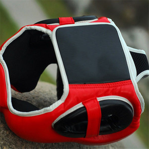 Custom Made Full Face Boxing <b>Head</b> Gear Made with Genuine Leather Boxing <b>Head</b> Guards Low Price Durable Padding for Daily Gym Gear - Product Image 5