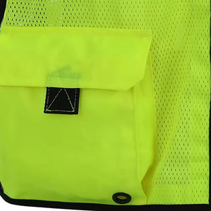 Chaleco y Chaqueta de Seguridad para Hombre, 100% Poliéster, Multibolsillos, con Cierre de Seguridad, Alta Visibilidad y Reflectividad - Product Image 2