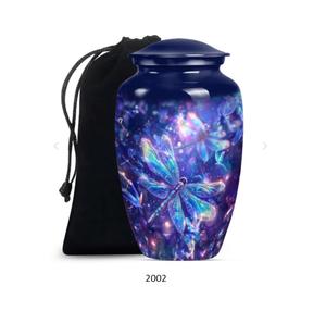 โกศบรรจุอัฐิรูปมังกรสำหรับผู้ใหญ่ชายและหญิง โกศตกแต่งสำหรับงานศพ โกศอนุสรณ์สำหรับบรรจุอัฐิมนุษย์ โกศสำหรับคุณแม่และคุณพ่อ สำหรับบรรจุเถ้ากระดูกมนุษย์ - Product Image 3