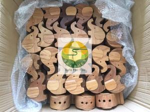 Vente en gros de porte-cuillères flexible en bois personnalisable OEM en vrac porte-baguettes pour usage domestique personnalisable - Product Image 3