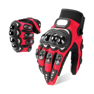 PU Leather Racing Motorbike <b>Gloves</b> <b>Touch</b> Screen Breathable Waterproof Quick Dry Full Finger Motorcycle <b>Gloves</b> - Product Image 1