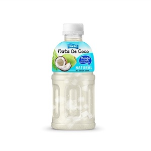 Fabricante OEM, Bebida de Jugo de Nata de Coco, Botella PET de 320 ml, Frutas Tropicales, Fresa, Guayaba Rosa, Fruta de la Pasión, Coco - Product Image 4