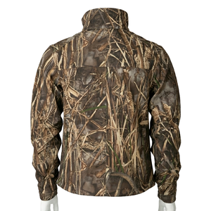 HYPEN SPORTS <b>Men's</b> Winter Outdoor Breathable <b>Soft</b> Stretch Waterproof <b>Soft</b> <b>Shell</b> Hunting <b>Jacket</b> Polyester/Cotton Acrylic Lining - Product Image 2