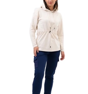 Sudadera con capucha de nuevo diseño de moda con logotipo y diseño personalizados para mujer Ropa informal de manga larga ajustada Ligero Quick Dy Solid - Product Image 1