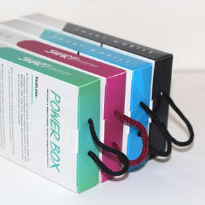 Factory Direct Custom Screen Printed Logo Kraft Paper <b>Folder</b> <b>Box</b> for Mobile Accessories, Eco-Friendly - Product Image 2