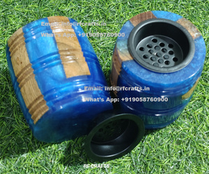 Brûleurs de bobine en vrac de résine en bois en gros de nouvelle conception pour la décoration en vrac - Product Image 3