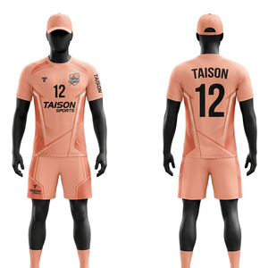 Uniforme de handball en polyester interlock premium 180 GSM, violet et blanc, design géométrique, logo personnalisé par sublimation - Product Image 6
