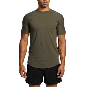 T-shirt léger d'été pour homme en coton doux, décontracté, respirant, séchage rapide, écologique, pour le quotidien, les activités de plein air et le style streetwear - Product Image 1