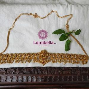 Fashion Body Chain-Elegant Ottiyanam Jewellery - Product Image 1
