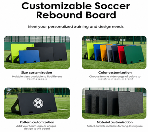 Tablero de Rebote Portátil para Fútbol al Aire Libre, 1200x400x20mm, Material PE, Resistente al Desgaste, Impermeable, Antienvejecimiento, para Academias de Fútbol Juvenil - Product Image 4