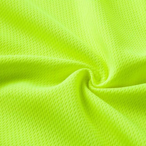 Veste de travail unisexe bleu marine haute visibilité réfléchissante certifiée CE/UE, détection des aiguilles, uniforme de sécurité en polyester, bandes argentées - Product Image 4