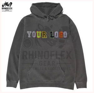 เสื้อฮู้ดดี้ปักลายขนาดใหญ่สำหรับผู้ชาย เสื้อฮู้ดดี้ปักลายผ้าฝ้ายระบายอากาศได้ดีสำหรับผู้ชาย เสื้อฮู้ดดี้ปักลายคุณภาพดีราคาประหยัดสำหรับผู้ชาย - Product Image 3