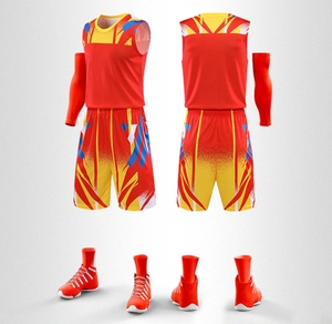 Ensemble Maillot et Short de Basketball Homme Imprimé par Transfert Thermique, Sans Manches, Anti-Transpiration, Logo Frontal, Service OEM, Toutes Saisons - Product Image 5