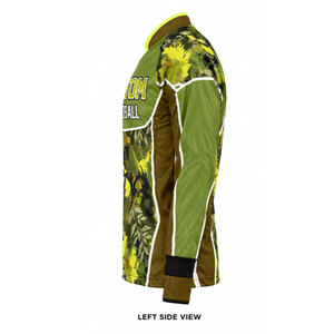 เสื้อเพนท์บอลแบบสั่งทำพิเศษ แขนยาว คอวี ลายพราง ชุดทีม - Product Image 5