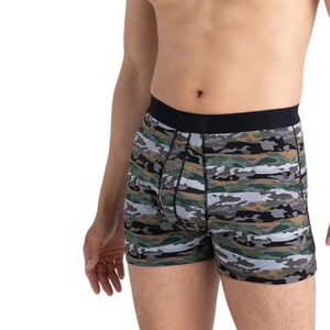Wholesale <b>Custom</b> Men's <b>Boxer</b> Briefs Moisture Wicking Stretch Underwear Performance Compression Shorts OEM Factory - Product Image 4