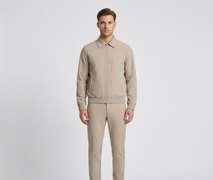 Traje de entrenamiento deportivo de invierno personalizado al por mayor, diseño de cremallera completa, transpirable, ecológico, para EE. UU. - Product Image 6