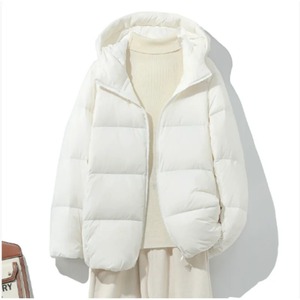 Nouvelle Doudoune Légère Femme Automne-Hiver 2026 – Simple, Tendance et Chaude avec Capuche - Product Image 3