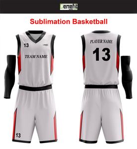 Uniforme de práctica de baloncesto Reversible para hombre y mujer, camiseta barata de baloncesto, 2023 - Product Image 4