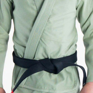 Kimono de Jiu-Jitsu unisexe vert clair 100% coton, coupe régulière, respirant, antibactérien, séchage rapide, uniforme de Jiu-Jitsu pour adultes - Product Image 2