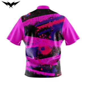 Maillots de bowling personnalisés réversibles sublimés 100% polyester, chemises d'équipe personnalisables, maillot de bowling unisexe - Product Image 2