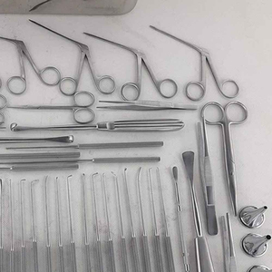 60 Piece Tympanoplasty Instrument Set Premium Stainless Steel Manual Reusable Micro <b>Ear</b> Surgery Surgical <b>Tools</b> Kit - Product Image 4