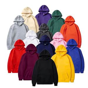 Ensemble survêtement homme tendance avec logo brodé et embossé personnalisé, sweat à capuche et pantalon de jogging à manches longues - Product Image 2