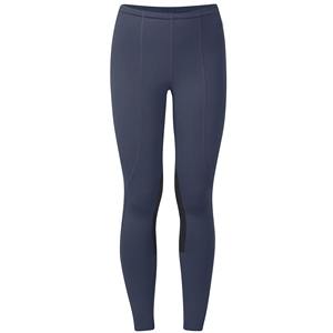 Pantalones de Montar de Cintura Alta para Mujer, Color Azul Oscuro, Tejido de Punto, Spandex, Poliéster, Elásticos en Cuatro Direcciones - Product Image 6