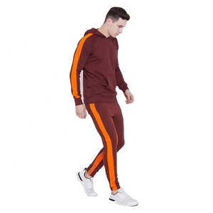 2023 hombres ecológicos deportes al aire libre entrenamiento ropa deportiva otoño dos piezas Jogger chándal con capucha XL tamaño sudadera pantalones de chándal - Product Image 2