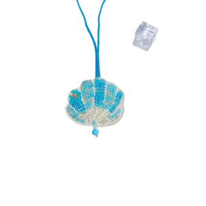 Porte-clés perlé fait main mignon pour filles, style frais, petit pendentif en tissu DIY, accessoires pour manteaux, breloques de mode - Product Image 6