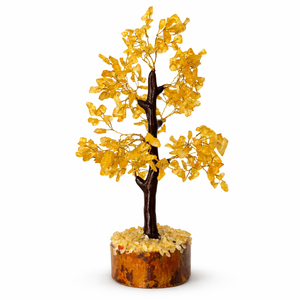 Árbol de Citrino Amarillo de Cristal con 300 Fichas, Bonsái de Piedras Preciosas Hecho a Mano, Decoración Feng Shui para la Riqueza, para Hogar y Oficina, Regalo, Proveedor al por Mayor - Product Image 4