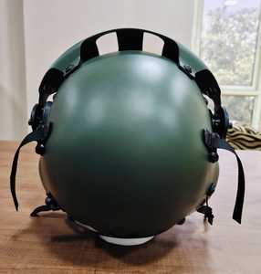 Casco de Protección Integral para Piloto con Casco Rígido y Auriculares para Pilotos de Helicópteros, Fibra de Carbono y Fibra de Vidrio, para Todas las Estaciones - Product Image 3