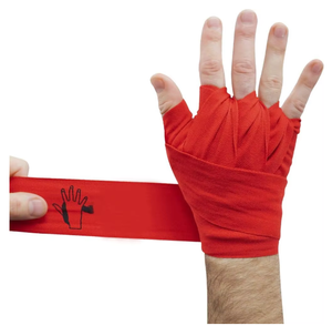 PROFIT SPORTS Red PVC Adjustable Boxing <b>Hand</b> Wraps 2in Width 10m Length Self-Adhering Solid Pattern High Quality Unisex <b>Weight</b> - Product Image 1