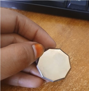 Discos de latón facetados para grabado y estampado metálico, fresados por CNC, de alta resistencia y 3 mm de grosor - Product Image 6