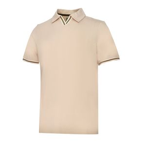 Camisas Personalizadas de Alta Calidad para Hombre, 100% Algodón Satinado, Impresión de Logotipo, Uniforme Empresarial, Manga Larga, para Golf - Product Image 1