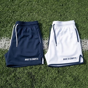 Matching Athletic <b>Boxer</b> <b>Shorts</b> Custom Design Sportswear Polyester/Cotton High Waist Drawstring Closure Windproof Training <b>Shorts</b> - Product Image 2
