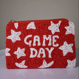 Monedero artesanal de cuentas, forma cuadrada, mini bolsa de cuentas para mujer al mejor precio - Product Image 1