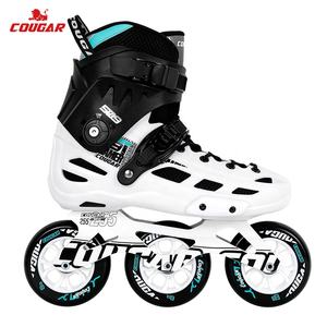 Cougar personnalisé trois <span class=keywords><strong>roues</strong></span> patin à <span class=keywords><strong>roues</strong></span> alignées adulte garçon Slalom urbain 86A 110mm femmes hommes <span class=keywords><strong>3</strong></span> <span class=keywords><strong>roues</strong></span> patins à <span class=keywords><strong>roues</strong></span> alignées chaussures - Product Image 4