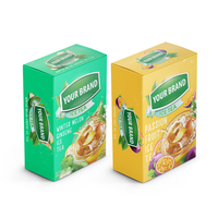 Poudre de jus instantané à prix compétitif Poudre de pêche instantanée pratique avec certification Sachet pour le thé