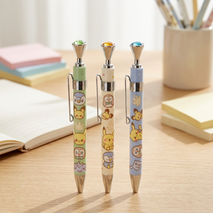 <b>Pokemoned</b> <b>Jewelry</b> Mechanical Pencil 36 PCS Set Korean Kids Stationery Cute Character Pikachu Anime Gift for Children Wholesale - Product Image 3