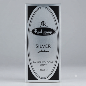 Perfume Nayaab Silver Eau de Cologne en Spray 120ml Unisex de Lujo, Larga Duración, Amigable con la Piel - Product Image 1