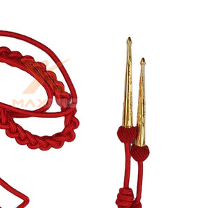 Aiguillettes en fil de métal tressé, ornement d'épaule formel, cordon décoratif, garniture pour vêtements, accessoire de mode, fourniture directe d'usine sur mesure - Product Image 6