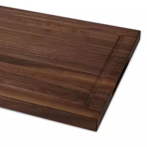 Planche à découper en bois de noyer massif épaisse personnalisée, planche à découper en bois massif de haute qualité - Product Image 3