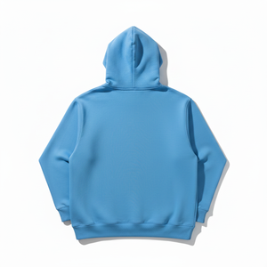 Custom French Terry 3D Puff Print Hoodie 500GSM Heavyweight Unisex Oversized Blank Drop Shoulder Logo Pullover Manufacturer - Product Image 3