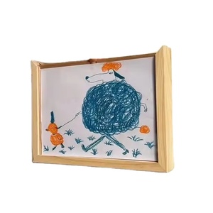 POLYVALENCE personnalisé grands cadres de peinture en bois antique cadre photo baroque en bois sculpté doré cadre photo en toile ornée - Product Image 1