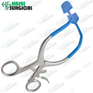 ตัวดึงกลับผนังช่องคลอดด้านข้างของ lletz สแตนเลสสตีลสีน้ำเงินหุ้มฉนวนผ่าตัดทำในปากีสถาน - Product Image 2