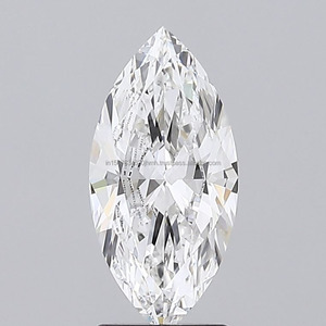 Diamantes en forma de Esmeralda cultivados en laboratorio con certificación G VVS de 2 CT DE LA India HPHT de alta calidad, excelente corte, certificado IGI para uso en joyería - Product Image 1