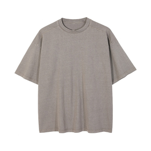 Camiseta Oversize, Camiseta Extra Grande, Camiseta Oversize Personalizada, Camiseta Oversize Lisa, Camiseta Oversize de Tela Gruesa, 100% - Product Image 4